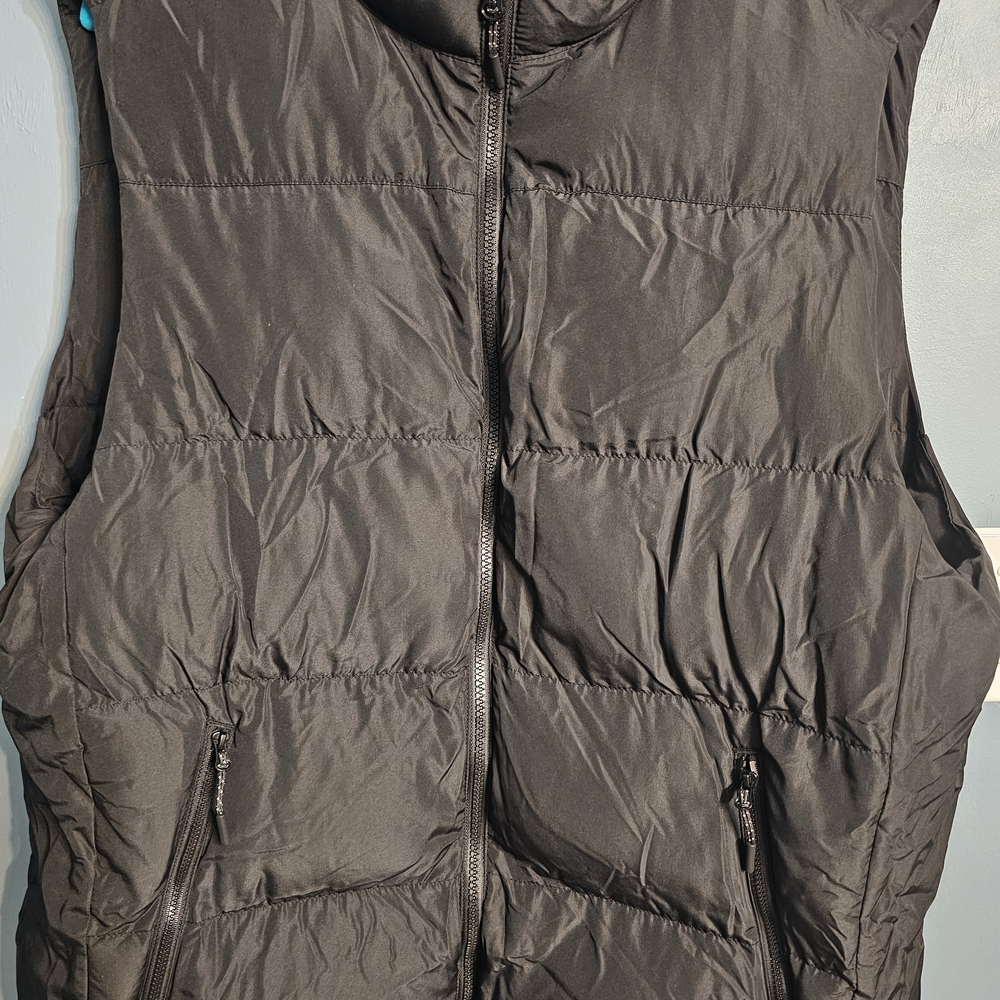 Zara Black Puffer Vest